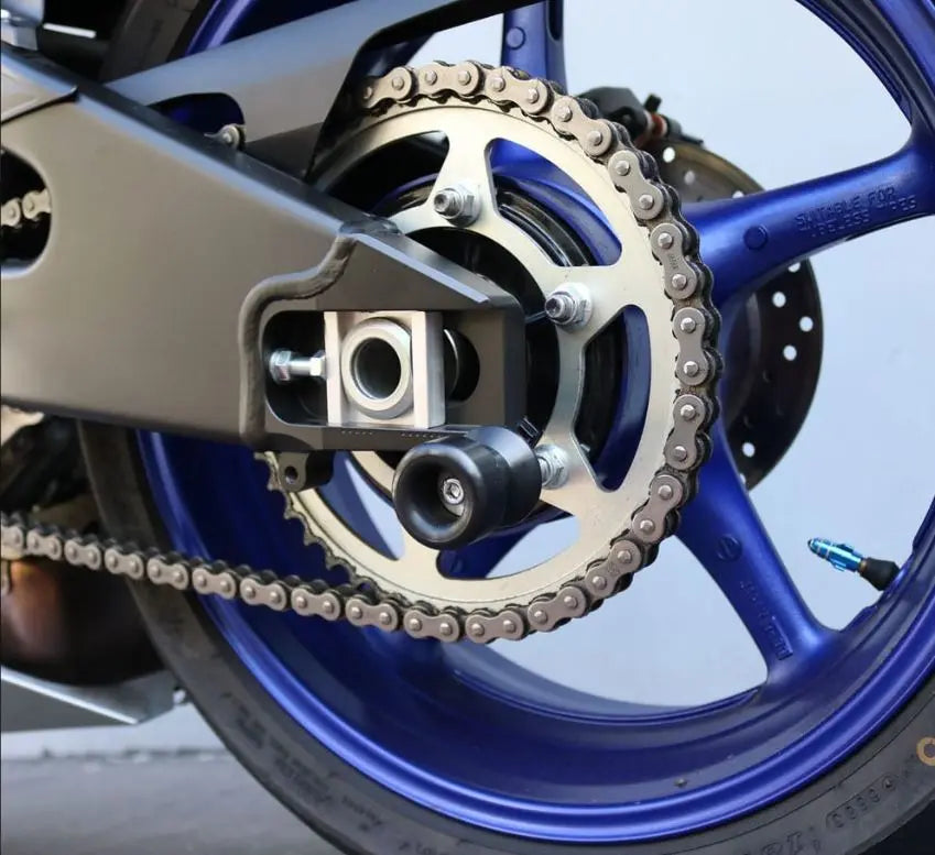 Shogun No-Cut Black Complete Slider Kit 17-25 Yamaha YZF R6 & GYTR Version