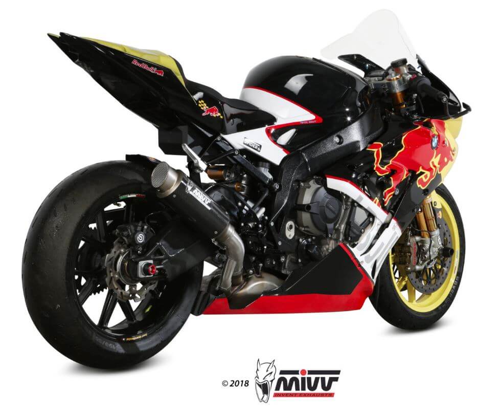 MIVV GP Pro Carbon Slip-On Exhaust '17-'18 BMW S 1000 RR