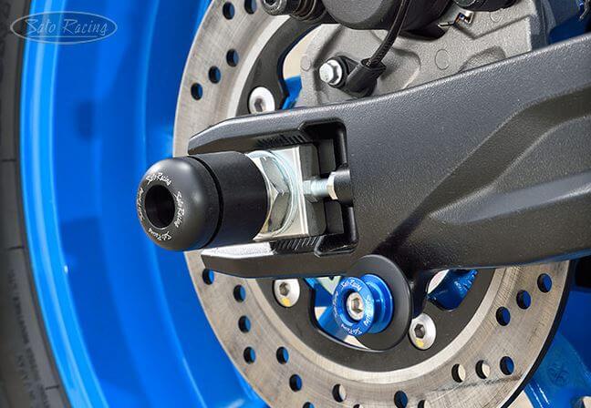 Sato Racing Rear Axle Sliders '23+ Suzuki GSX-8S