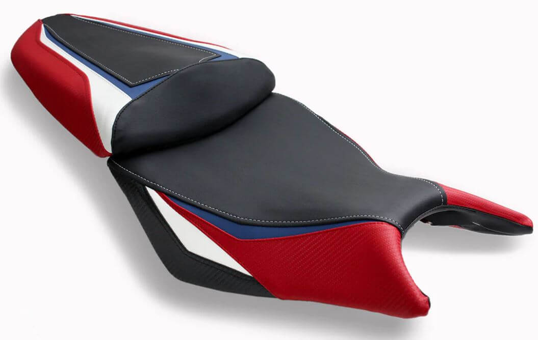 LuiMoto Tri-Colour Rider Seat Cover '15-'23 Honda CBR300R