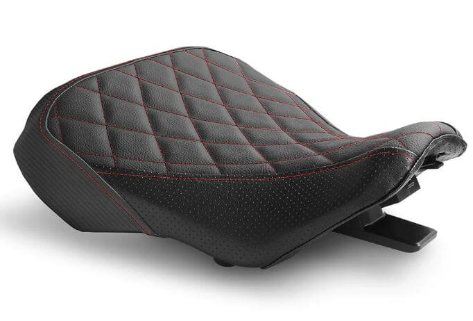 LuiMoto Diamond Rider Seat Cover '18-'23 Honda CB300R