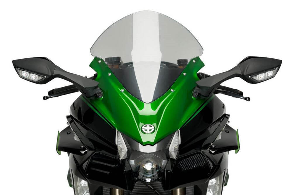 Buy Puig Downforce Sport Side Spoilers '18-'19 Kawasaki Ninja H2 SX