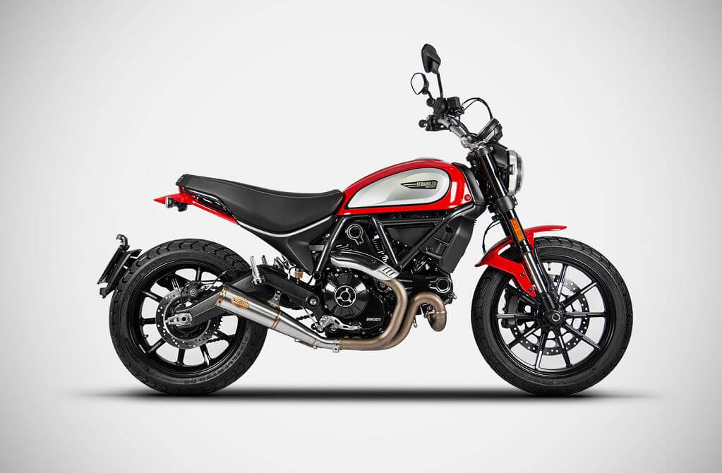 Buy Zard Zuma Racing Slip-On Exhaust '21-'23 Ducati Scrambler 800