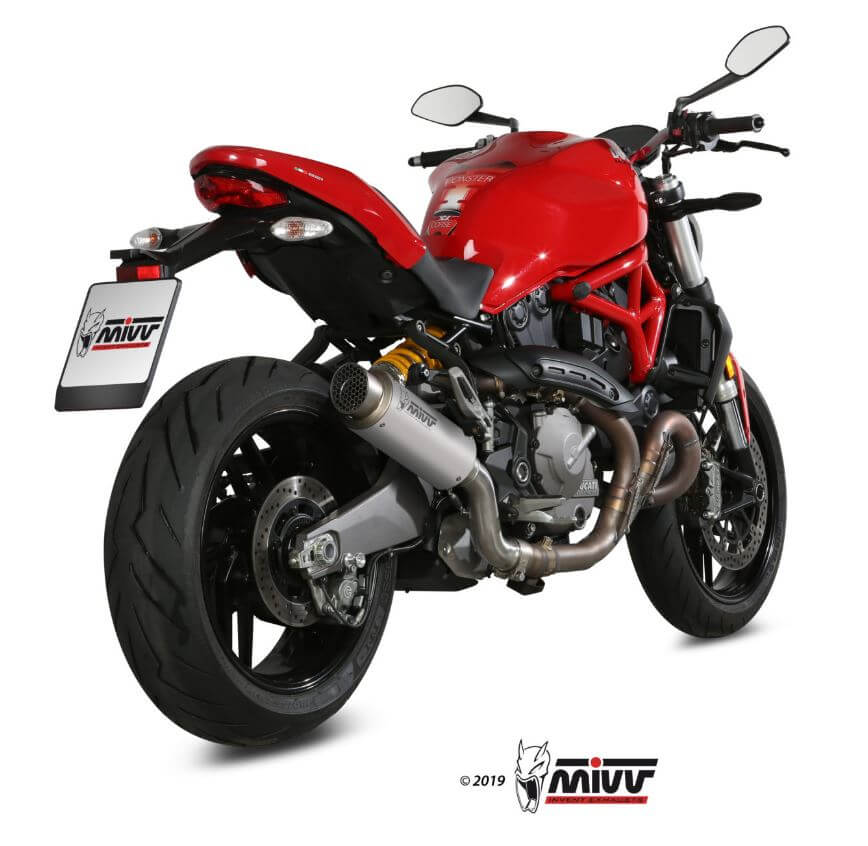 MIVV GP Pro Titanium Slip-On Exhaust '18-'20 Ducati Monster 821