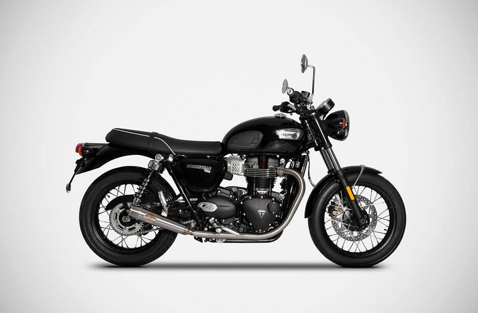 ZARD Stainless Steel Racing Slip-On 21-25 Triumph Bonneville T120