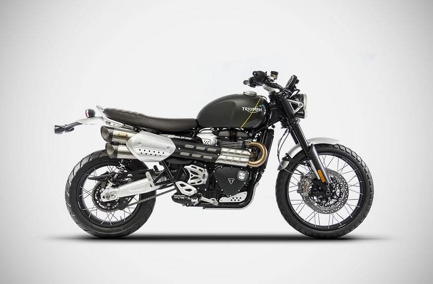 ZARD Racing Slip-On '21-'23 Triumph Scrambler 1200