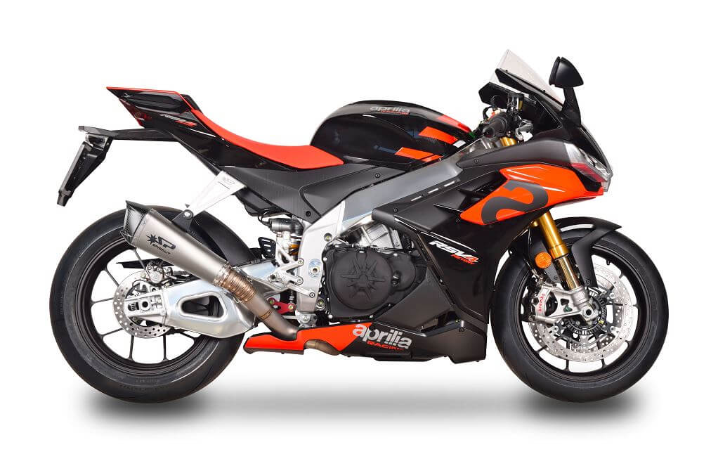Spark KONIX EVO Titanium Full Exhaust '21-'23 Aprilia RSV4 / Tuono V4