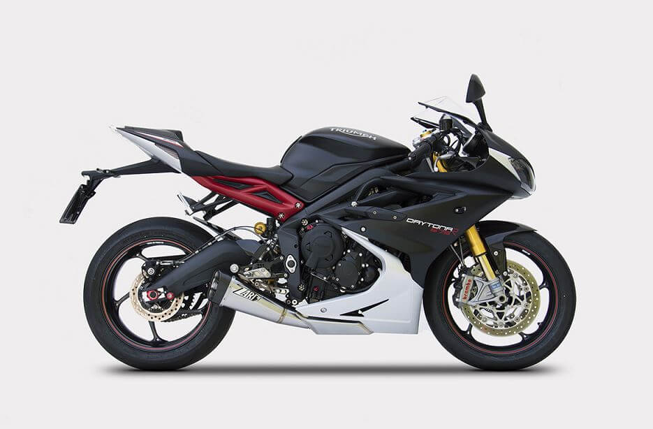 Buy ZARD Short Racing Exhaust '13-'16 Triumph Daytona 675