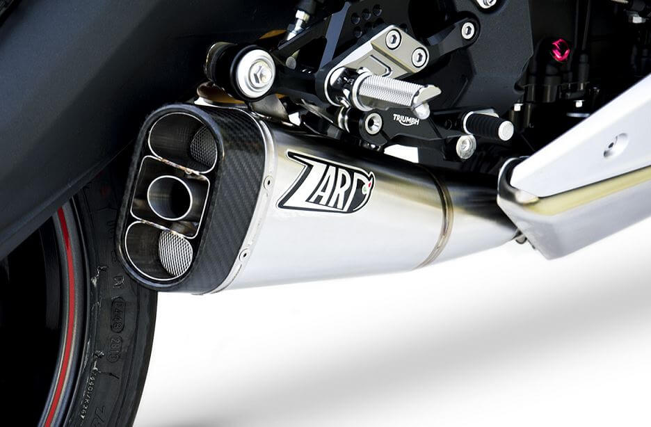 【Kdash】 Buy ZARD Short Racing Exhaust '13-'16 Triumph Daytona 675