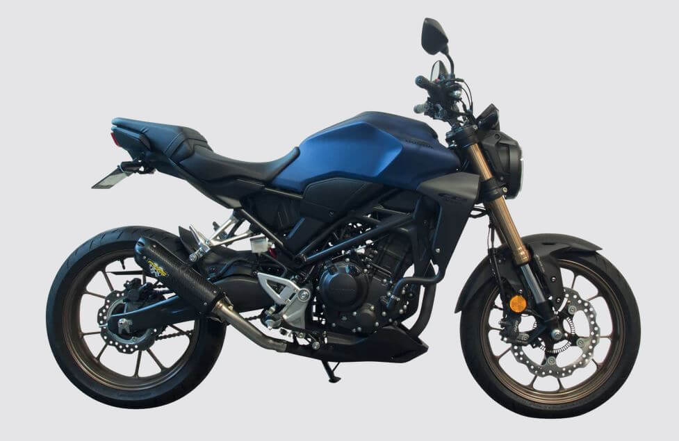 Two Brothers Hurricane Storm Slip-On Exhaust '19-'22 Honda CB300R