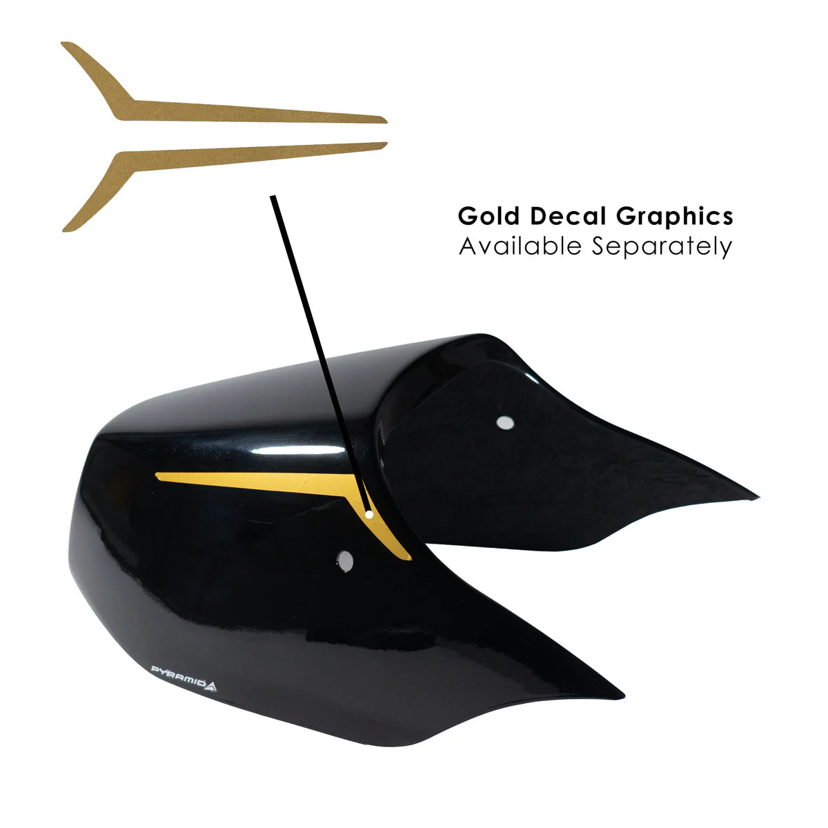 Pyramid Seat Cowl 2025- Yamaha XSR900 | Midnight Black (USA: Raven Black)