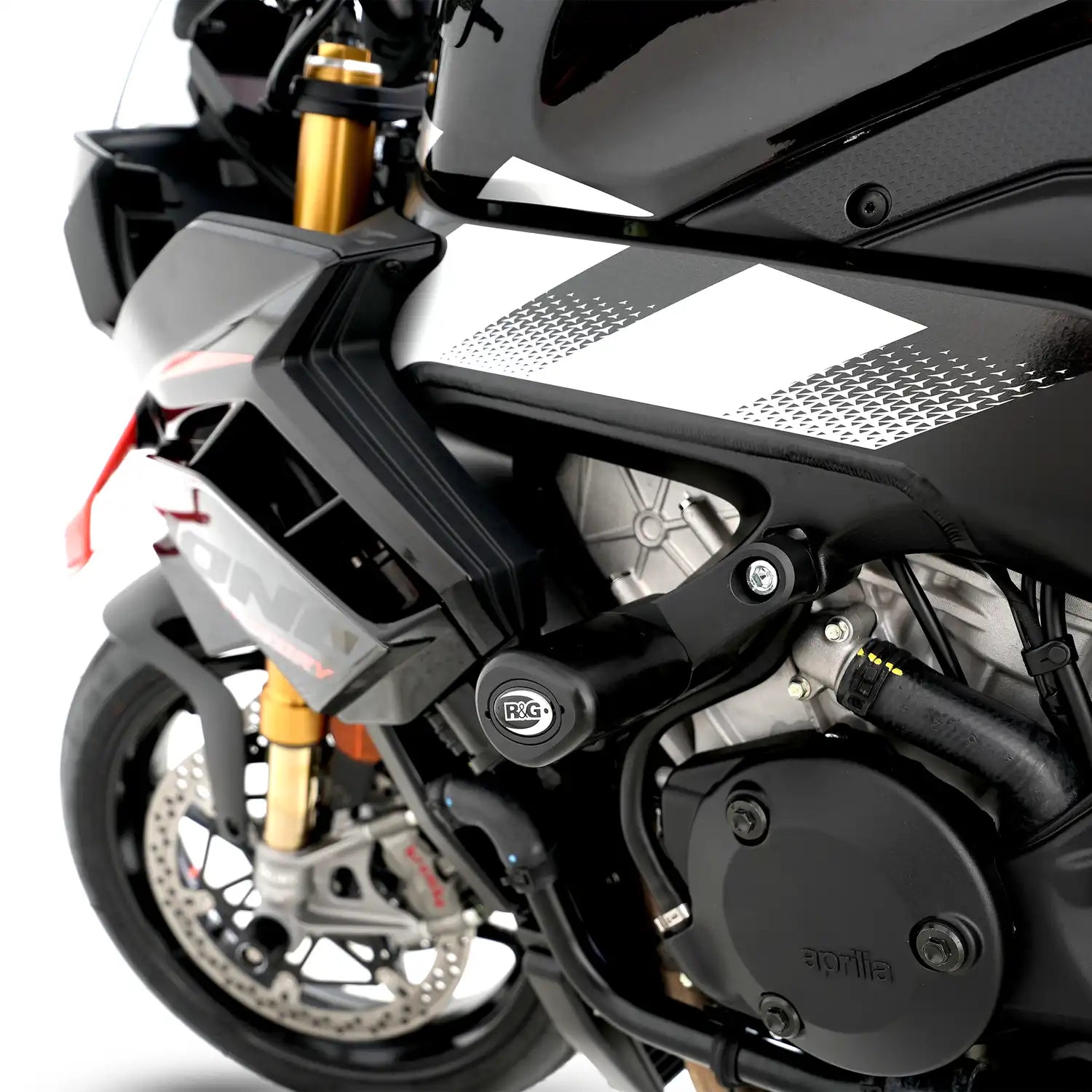 R&G Aero Frame Sliders 09-24 Aprilia RSV4/R/Factory, 15-19 RSV4 RR/RF