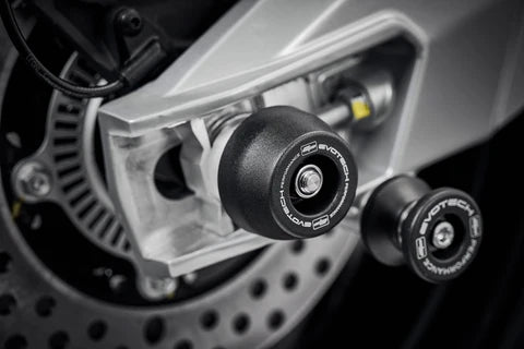 Evotech Performance Rear Axle Sliders 21-26 Aprilia RS 660/Tuono 660/Factory