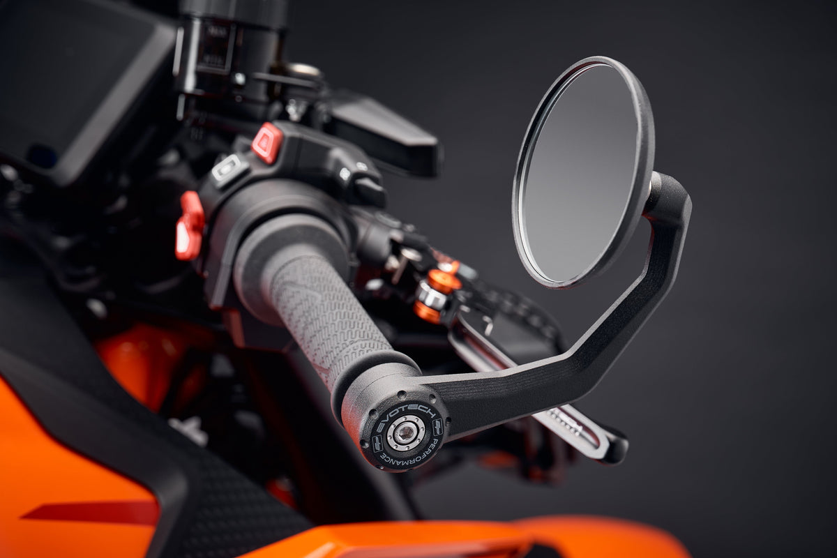 Evotech Performance Bar End Mirrors (Retro) 24-26 KTM 990 Duke/R