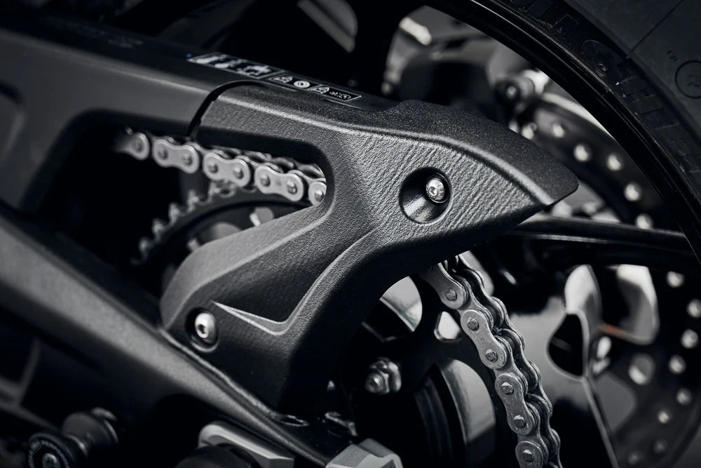 Evotech Performance Chain Guard Swingarm Cover 2026 Triumph Trident 800