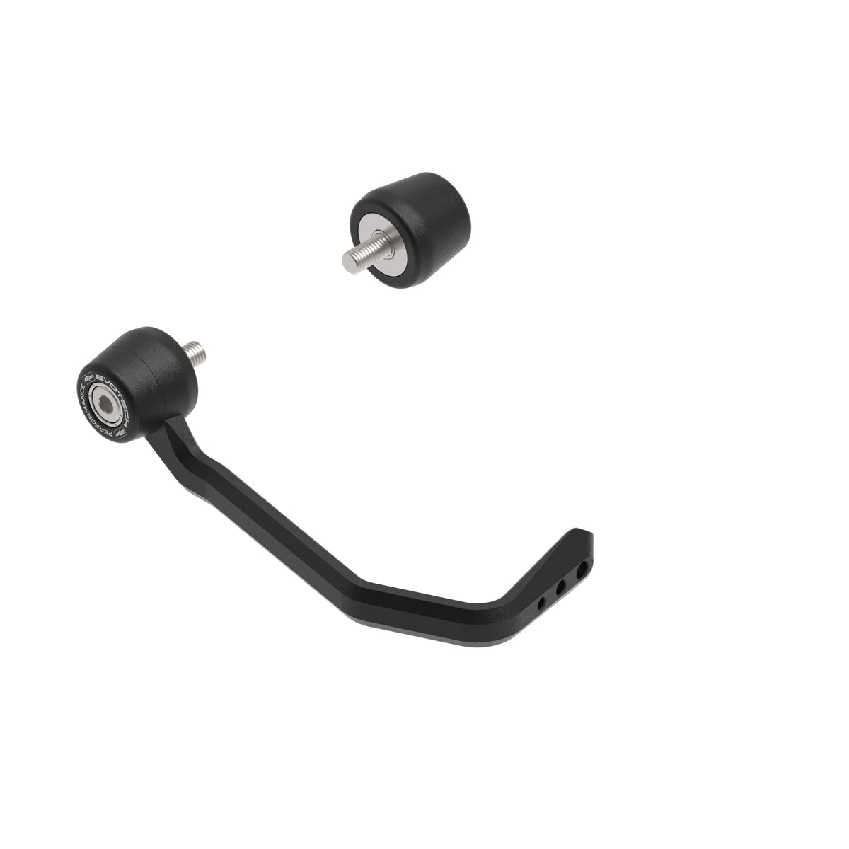 Evotech Performance Brake Lever Protector Kit (Bar End Mirror Version) 21-24 Triumph Trident 660 | Race