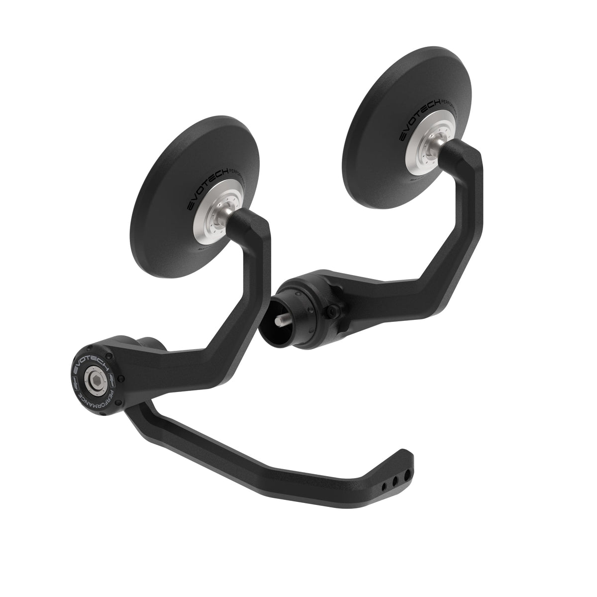 Evotech Performance Bar End Mirrors / Brake Lever Protector Kit 2026 Triumph Trident 660 | Retro