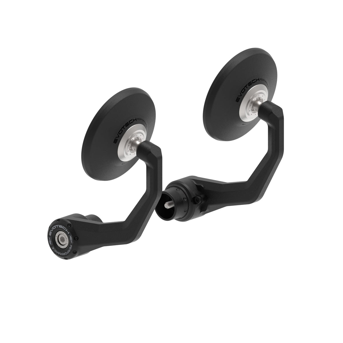 Evotech Performance Bar End Mirrors 2026 Triumph Trident 660 | Retro