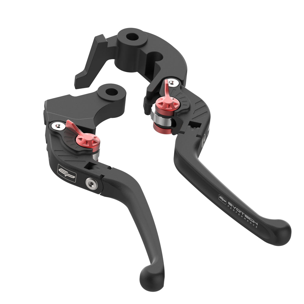 Evotech Performance Evo Folding Clutch & Brake Lever Set for 2026 Yamaha YZF-R7