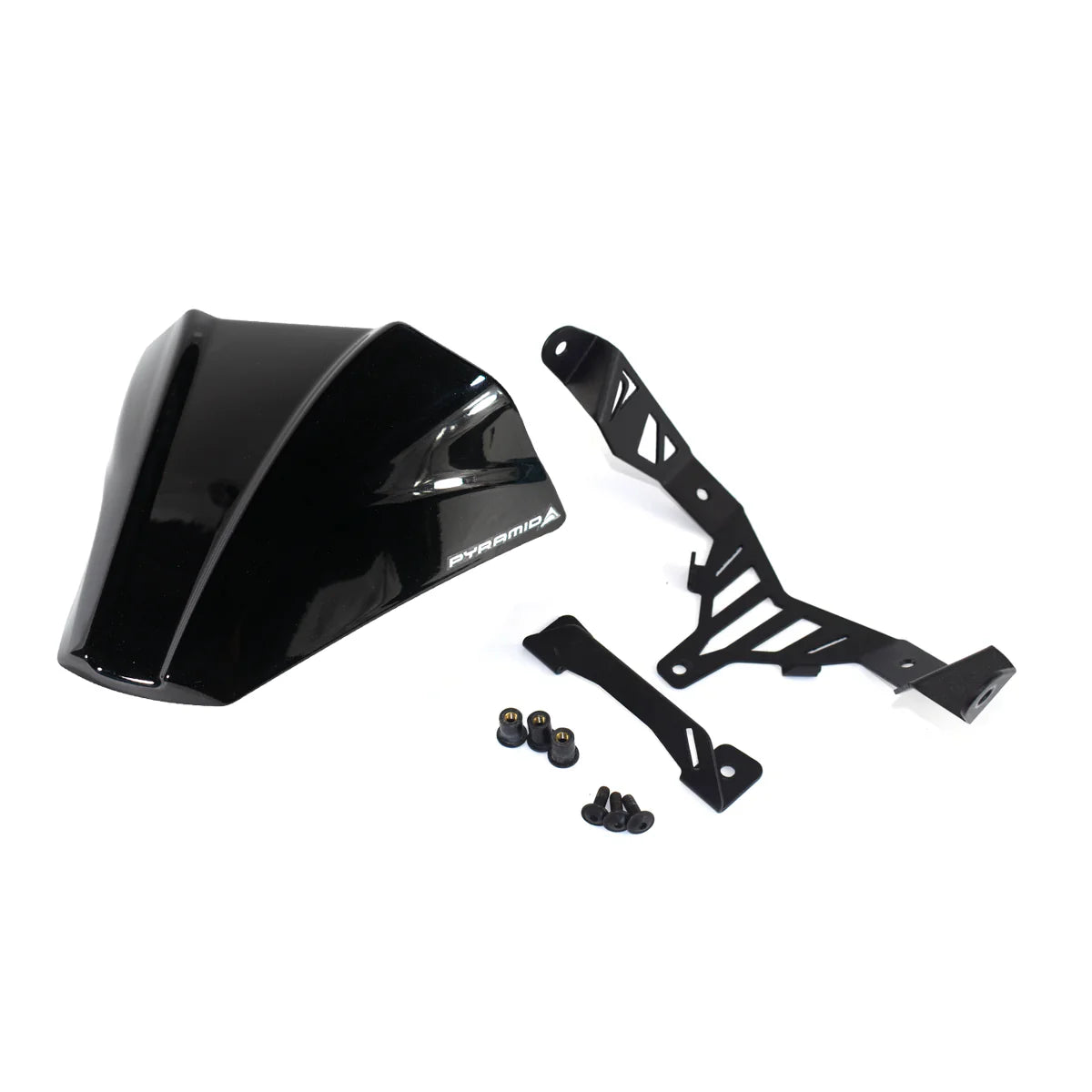 Pyramid Fly Screen 24-25 Yamaha MT-09 | Midnight Black (USA: Raven Black)