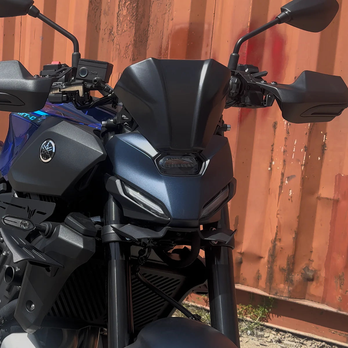 Pyramid Frontal Wing 25-26 Yamaha MT-07 | Matte Black