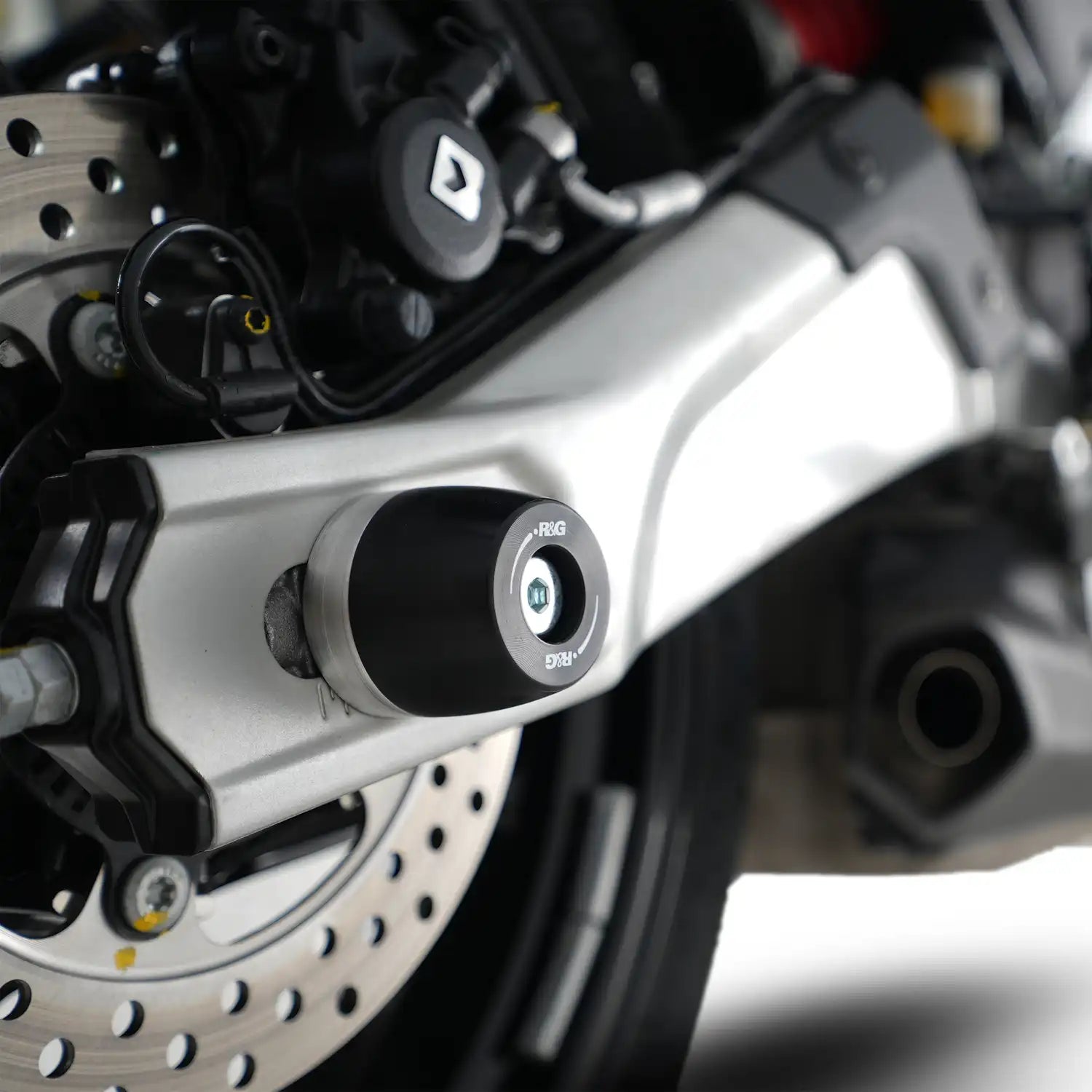 R&G Racing APEX Swingarm Protectors 24-26 Aprilia RS 457
