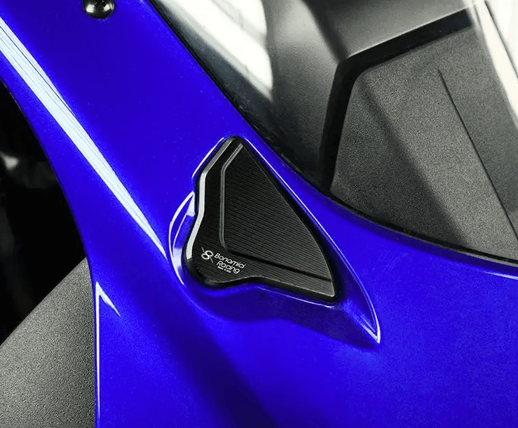 Bonamici Mirror Block Off Plates 21-25 Yamaha YZF-R7, 25-26 YZF-R9
