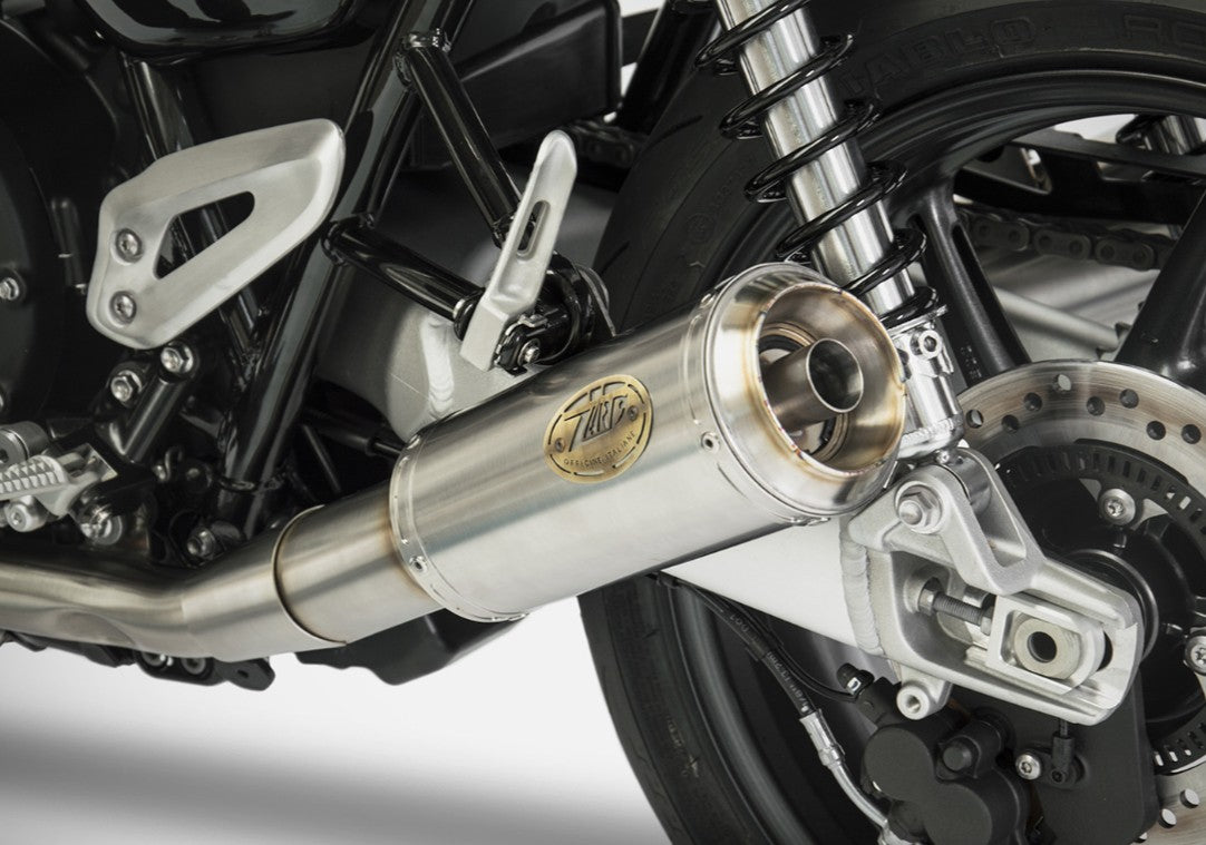 ZARD SP Stainless Steel Slip-On Exhausts 19-23 Triumph Speed Twin 1200, Thruxton R/RS 1200 | Racing