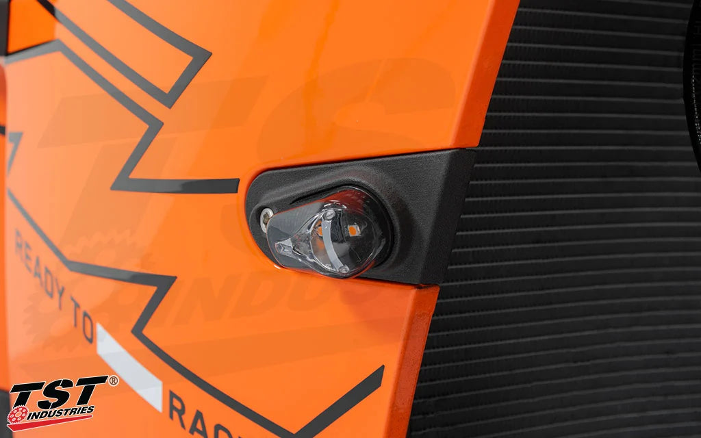 TST Industries Front Flushmount Turn Signal Kit 2026 KTM 990 RC R