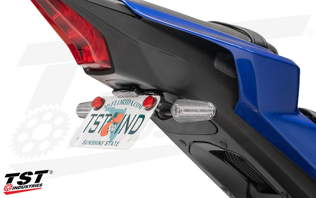 TST OEM Rear Turn Signal Bracket - Yamaha R3/R9/MT-03/MT-07 | *Check Fitment Tab