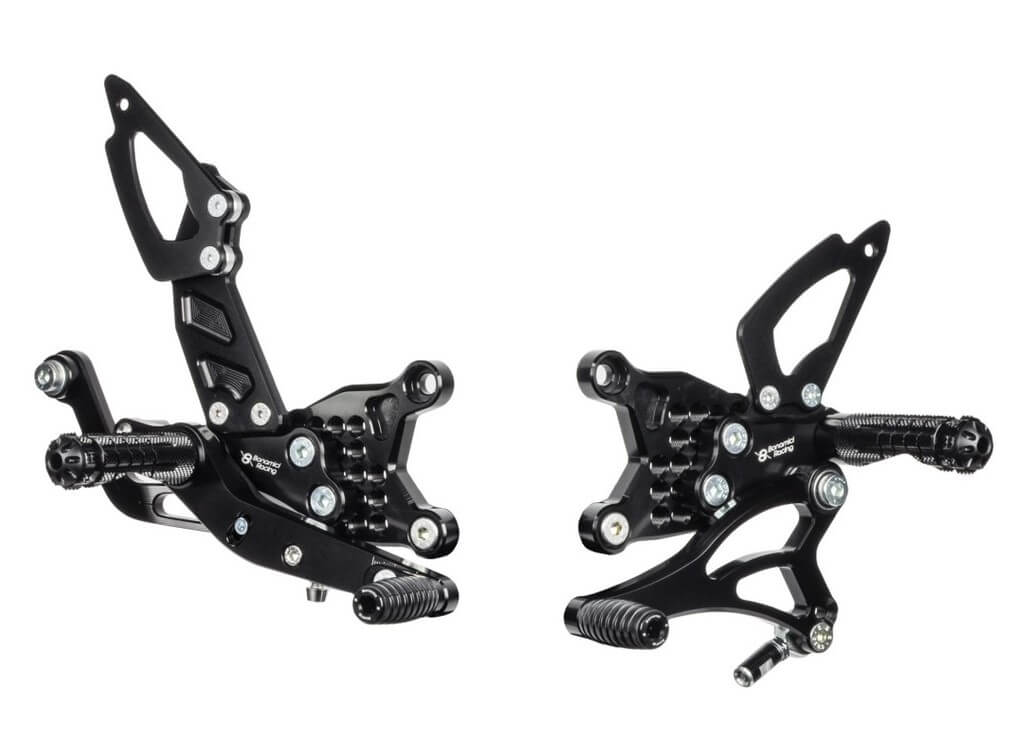 Bonamici Adjustable Rearsets 17-26 Aprilia RSV4/RF/Factory, Tuono V4
