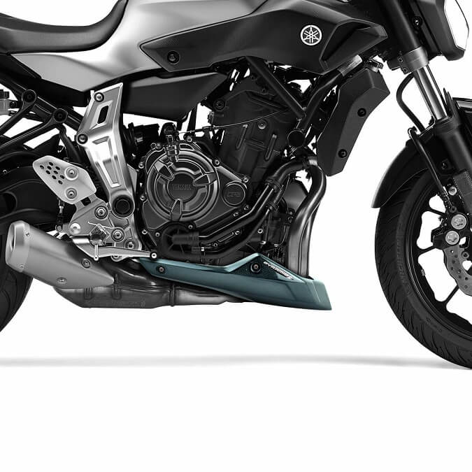 Pyramid Belly Pan '13-'23 Yamaha MT-07 | Carbon