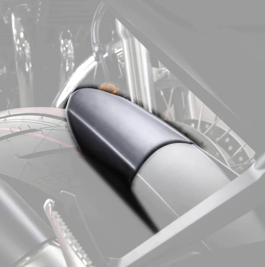 Pyramid Hugger Extension '18-'23 Honda CB 1000 R | Matte Black