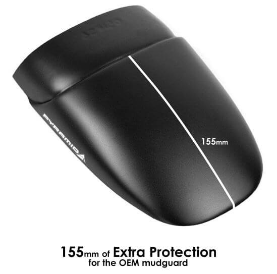 Pyramid Extenda Fenda 18-26 Honda Monkey 125 | Matte Black