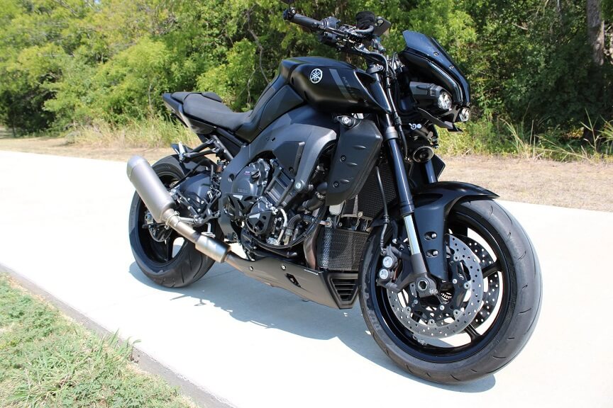 Pyramid Belly Pan '16-'23 Yamaha MT-10 | Tech Black Colours