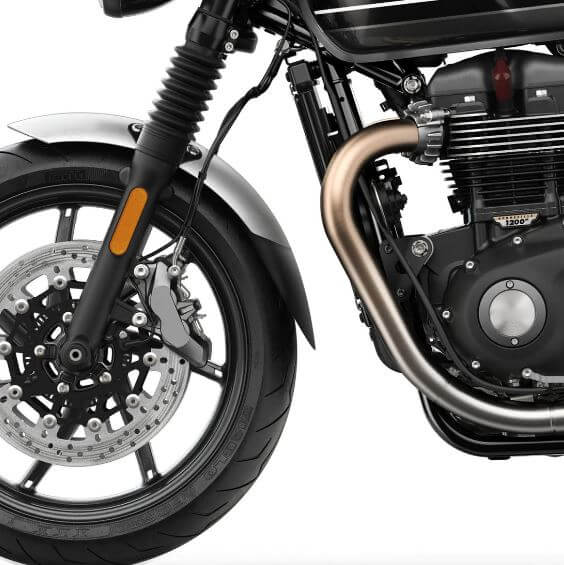 Pyramid Extenda Fenda '22-'23 Triumph Speed Twin 1200 | Matte Black