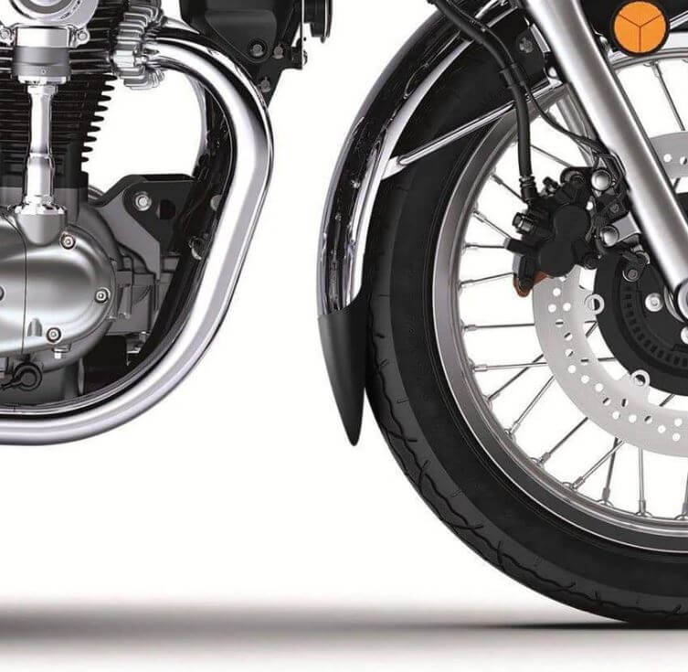 Pyramid Extenda Fenda '19-'23 Kawasaki W 800 (chrome guard only) | Matte Black