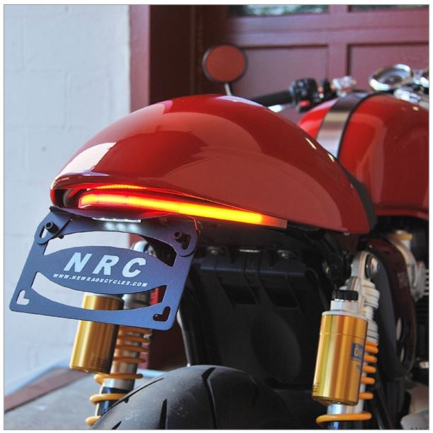 New Rage Cycles Fender Eliminator Kit for 2016-2017 Triumph Thruxton 1200/R | US License Plate