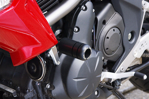 Sato Racing Frame Sliders 2009-2011 Kawasaki ER-6N, ER-4N