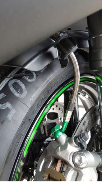 Spiegler Stainless Steel Brake Lines Kit for 2016-2017 Kawasaki