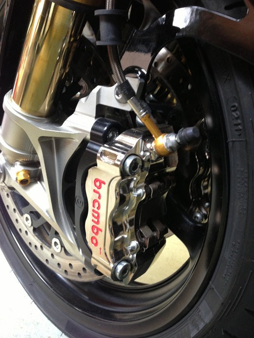 Brembo High Performance 136mm Nickel Radial Caliper Kit for '07-'11 Yamaha YZF R1, '07-'11 MT-01