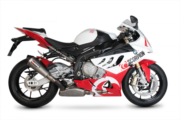 Scorpion Serket Taper Slip-on Exhaust System 2009-2012 BMW S1000RR