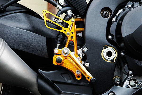 Sato Racing Adjustable Rearsets '09-'16 Suzuki GSX-R 1000