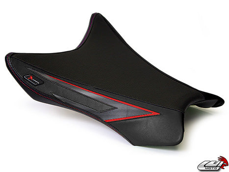 LuiMoto Team Kawasaki Seat Cover 2011-2015 Kawasaki ZX10R - Blk/Red