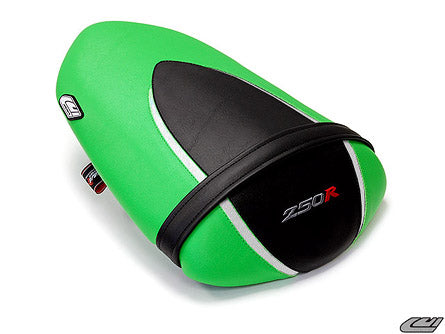 LuiMoto Team Kawasaki Seat Cover 2008-2012 Kawasaki NInja 250R - Green