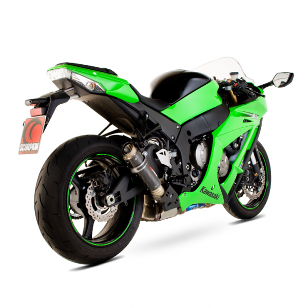 Scorpion RP-1 GP Slip-on Exhaust System '11-'15 Kawasaki ZX10R