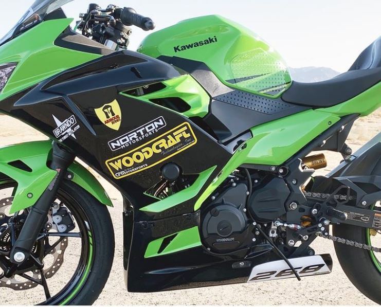 WoodCraft LHS Engine Cover Protector (Stator) '18-'20 Kawasaki Ninja 400