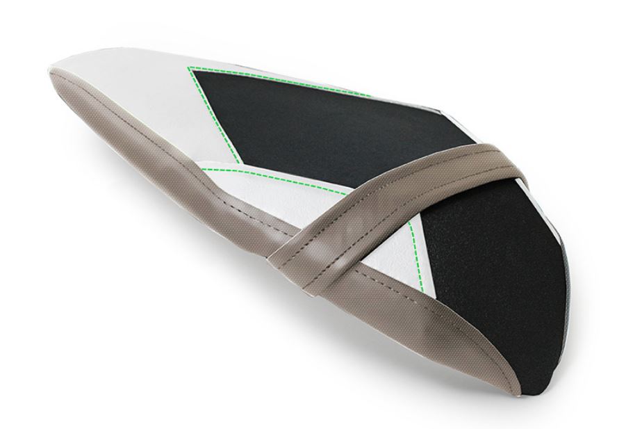 LuiMoto Sport Passenger Seat Cover '16-'20 Kawasaki ZX10R