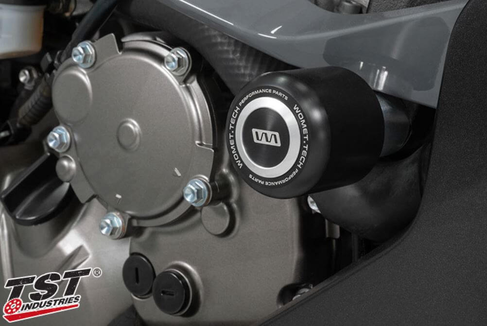 Womet-Tech Frame Sliders '19- Kawasaki ZX-6R