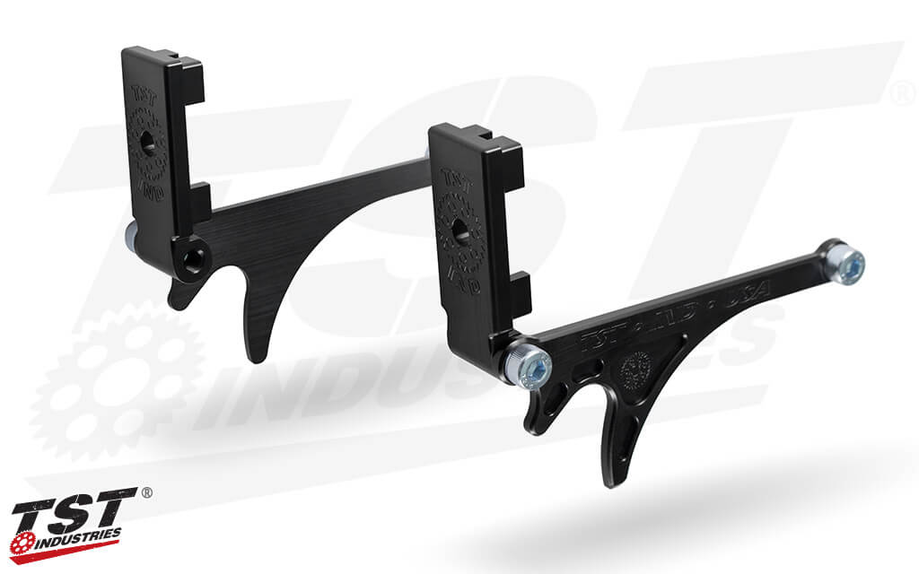 TST Industries Spooled Captive Chain Adjusters for Kawasaki '18- Ninja 400, '19- Z400
